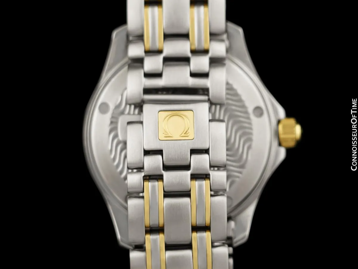 Omega Seamaster 120M Professional Divers Mens Automatic Chronometer Watch - Stainless Steel & 18K Gold