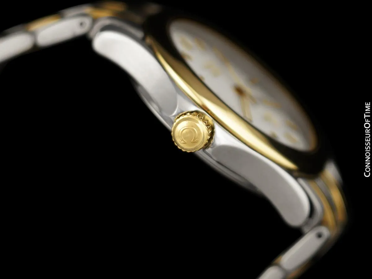 Omega Seamaster 120M Professional Divers Mens Automatic Chronometer Watch - Stainless Steel & 18K Gold