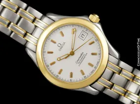 Omega Seamaster 120M Professional Divers Mens Automatic Chronometer Watch - Stainless Steel & 18K Gold