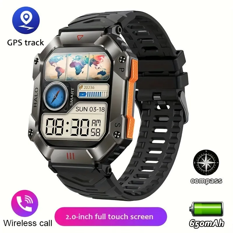 ONEGRA Sports Smart Watch For Women Men, Waterproof Fitness Watches With AI Voice Wireless Call