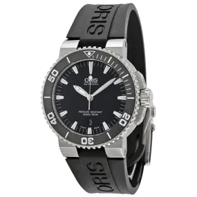 Oris Aquis Date 43 mm Steel/Rubber Men's Watch 733-7653-4154RS 01 733 7653 4154-07 4 26 34EB