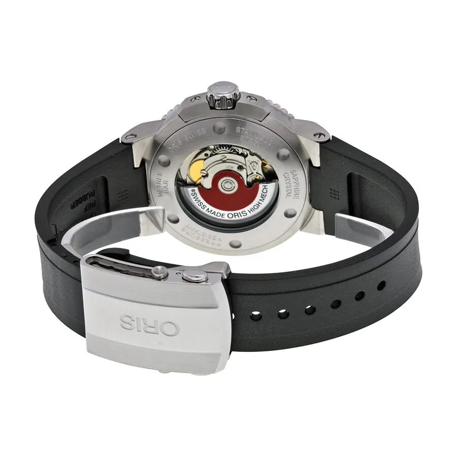 Oris Aquis Date 43 mm Steel/Rubber Men's Watch 733-7653-4154RS 01 733 7653 4154-07 4 26 34EB