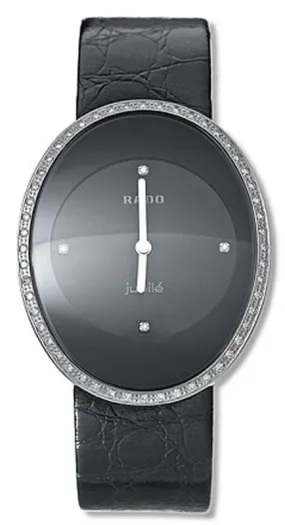 Rado Esenza Black Steel Diamond Men's Watch R53541716