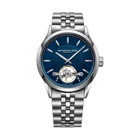 Raymond Weil - Freelancer Calibre RW1212 Men's Automatic Blue Steel Watch - 2780-ST-50001