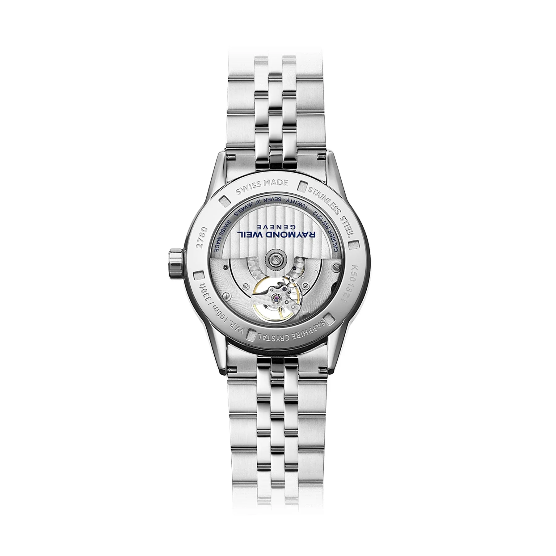 Raymond Weil - Freelancer Calibre RW1212 Men's Automatic Blue Steel Watch - 2780-ST-50001