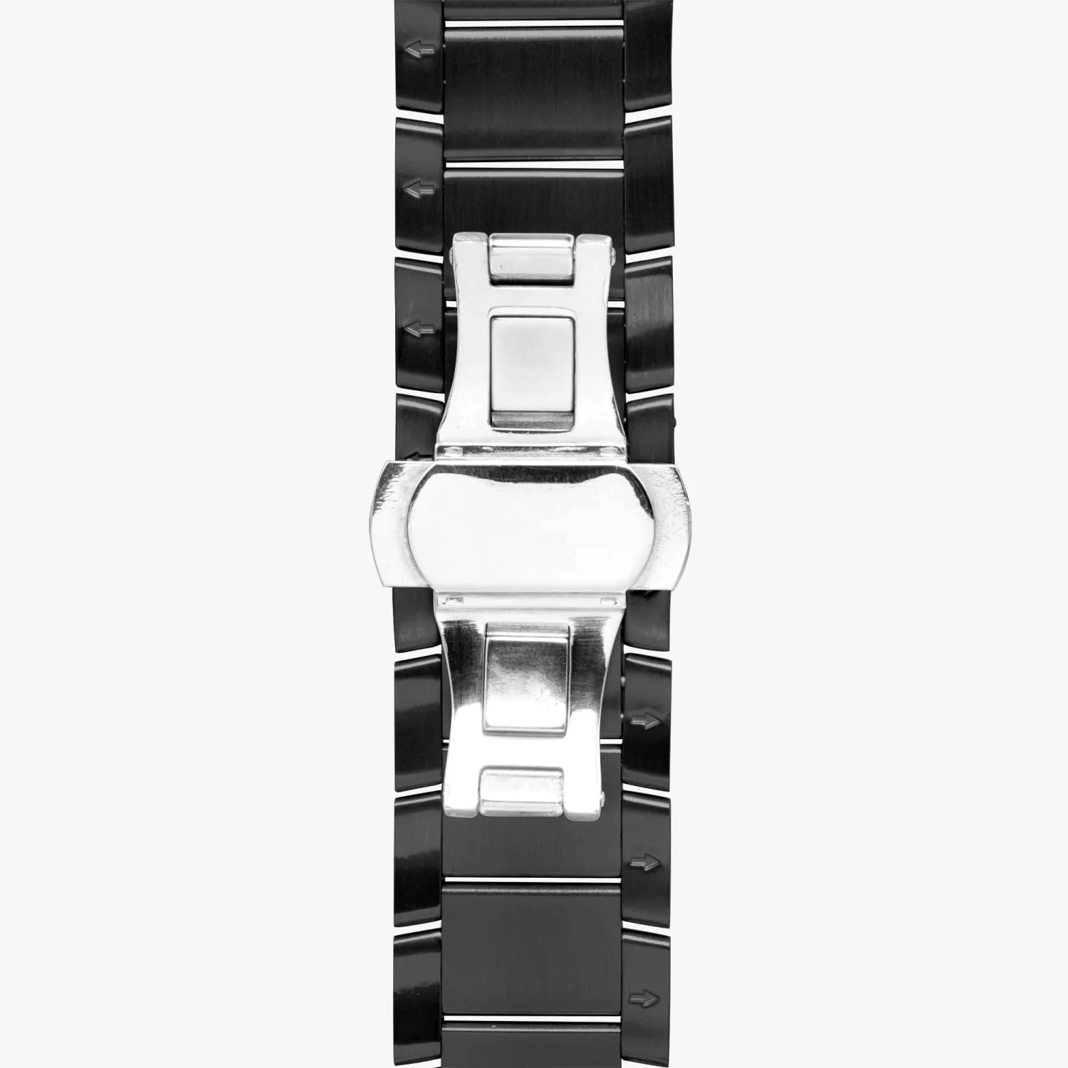 Red Face Customizable New Steel Strap Automatic Watch (With Indicators)