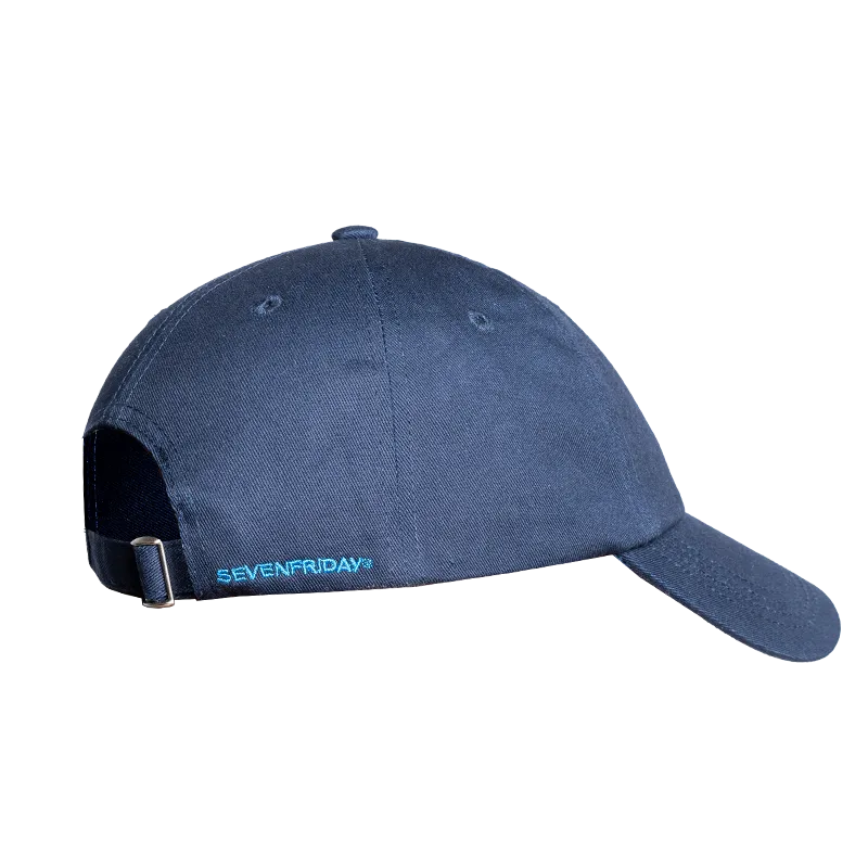 SEVENFRIDAY BASEBALL CAP DARK BLUE SOFT