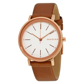 Skagen Hald Medium White Dial Ladies Watch SKW2488