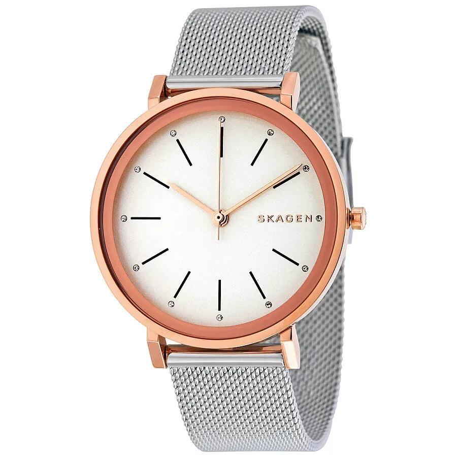 Skagen Hald Silver Two Tone Stainless Steel Ladies Watch SKW2506