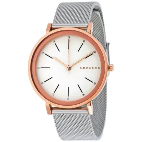 Skagen Hald Silver Two Tone Stainless Steel Ladies Watch SKW2506
