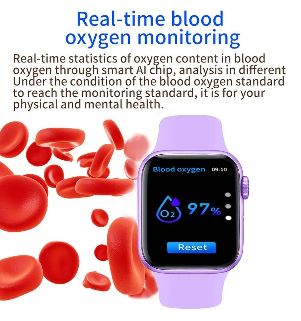 Smart Watch Men Smartwatch Women Fitness Tracker Music Control Sleep Monitor IWO Watches For Iphone Xiaomi Huawei Android