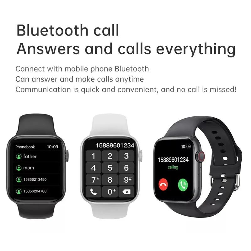Smart Watch Men Smartwatch Women Fitness Tracker Music Control Sleep Monitor IWO Watches For Iphone Xiaomi Huawei Android