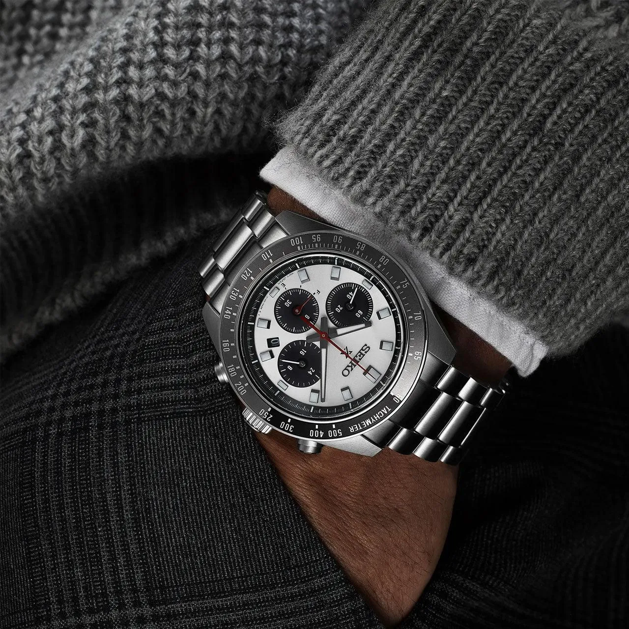 SSC911P - Prospex Speedtimer ‘Go Large’ Panda Dial Solar Chronograph Watch