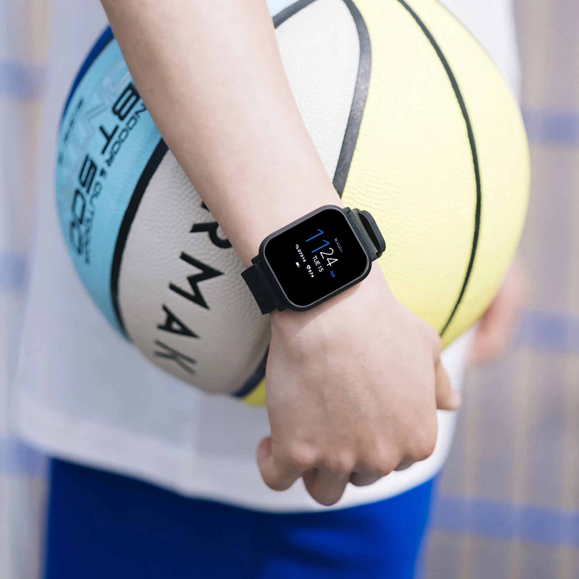 Tikkers Teen Series 10 Black smart Watch and Earbuds Set