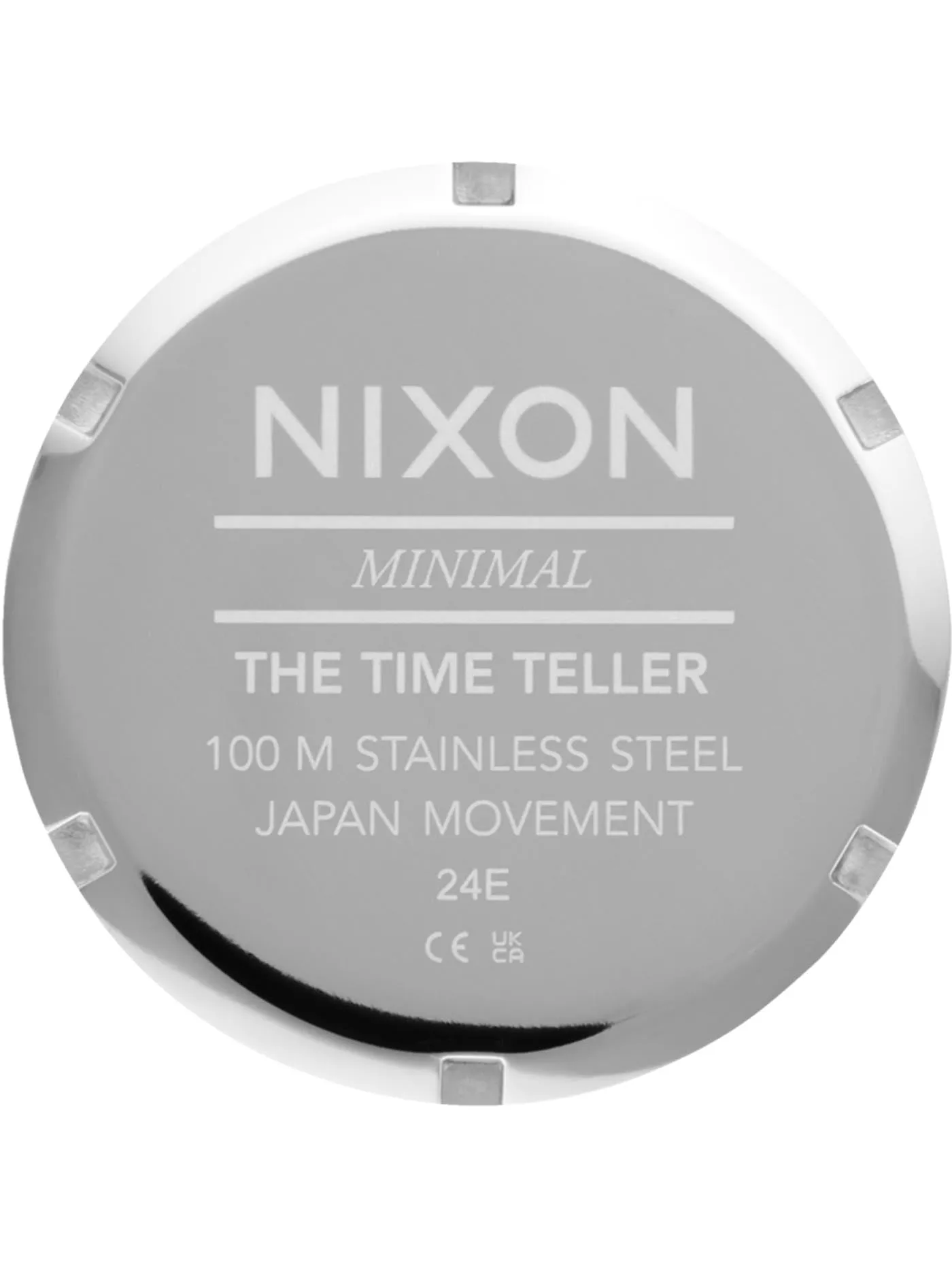 Time Teller Leather Silver/Cloud/Indigo Denim Watch