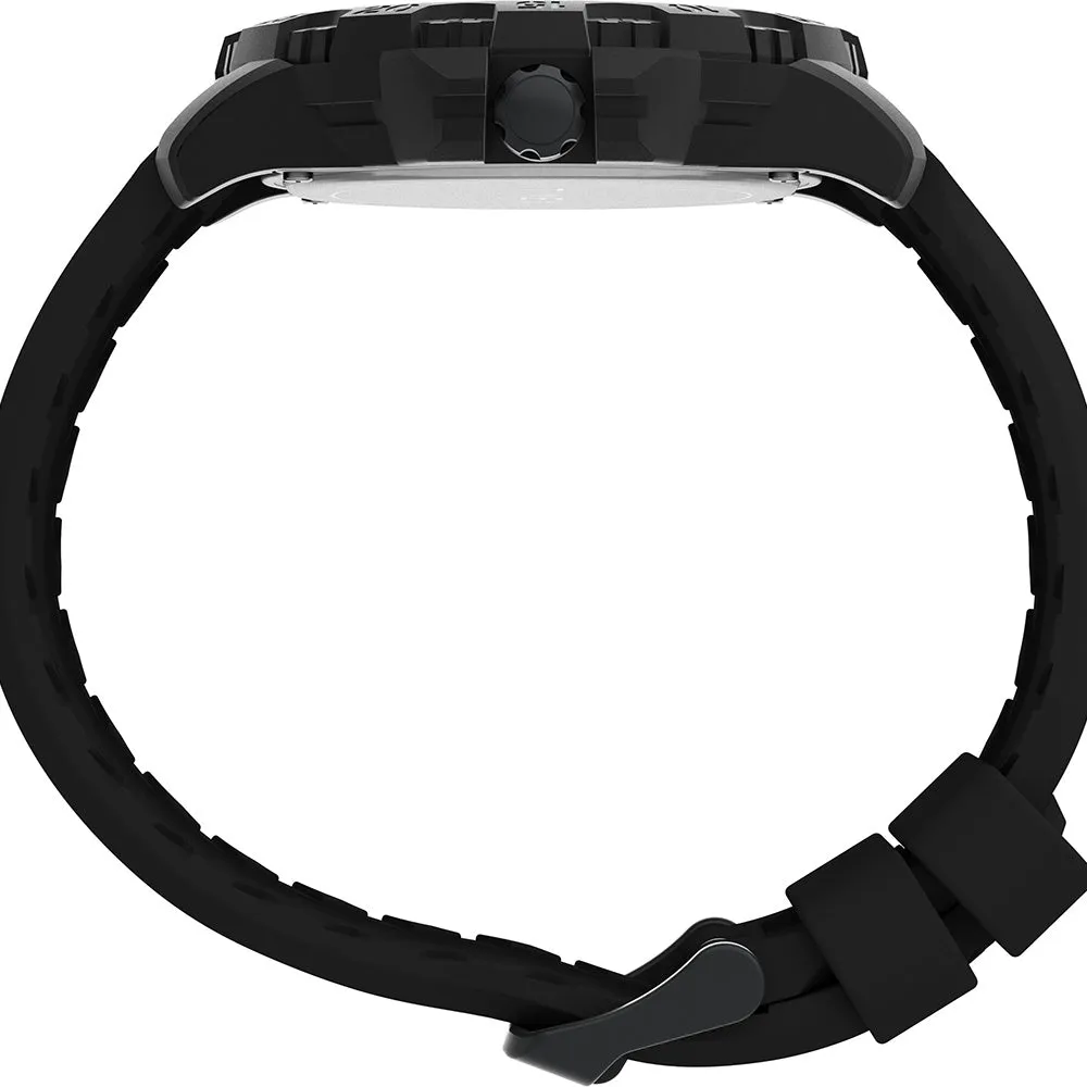 Timex Expedition Gallatin - Black Dial  Black Silicone Strap [TW4B25500]