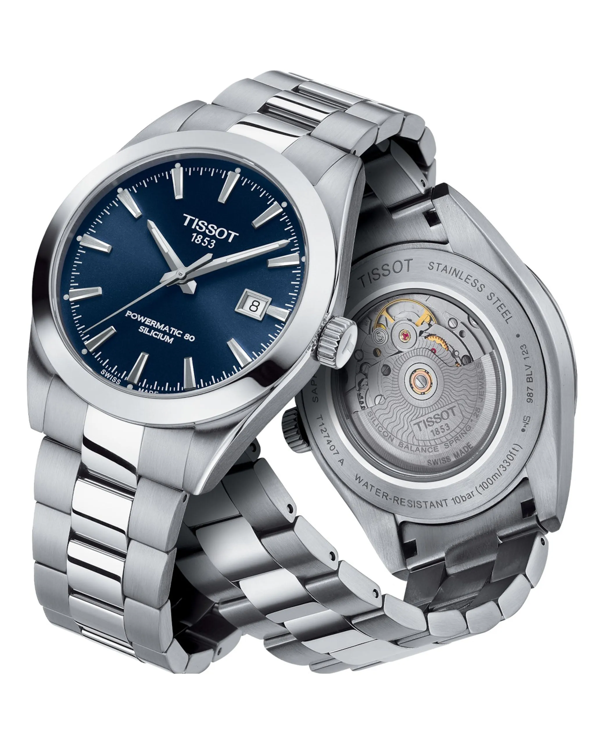 Tissot T127.407.11.041.00 Gentleman Powermatic 80 Silicium