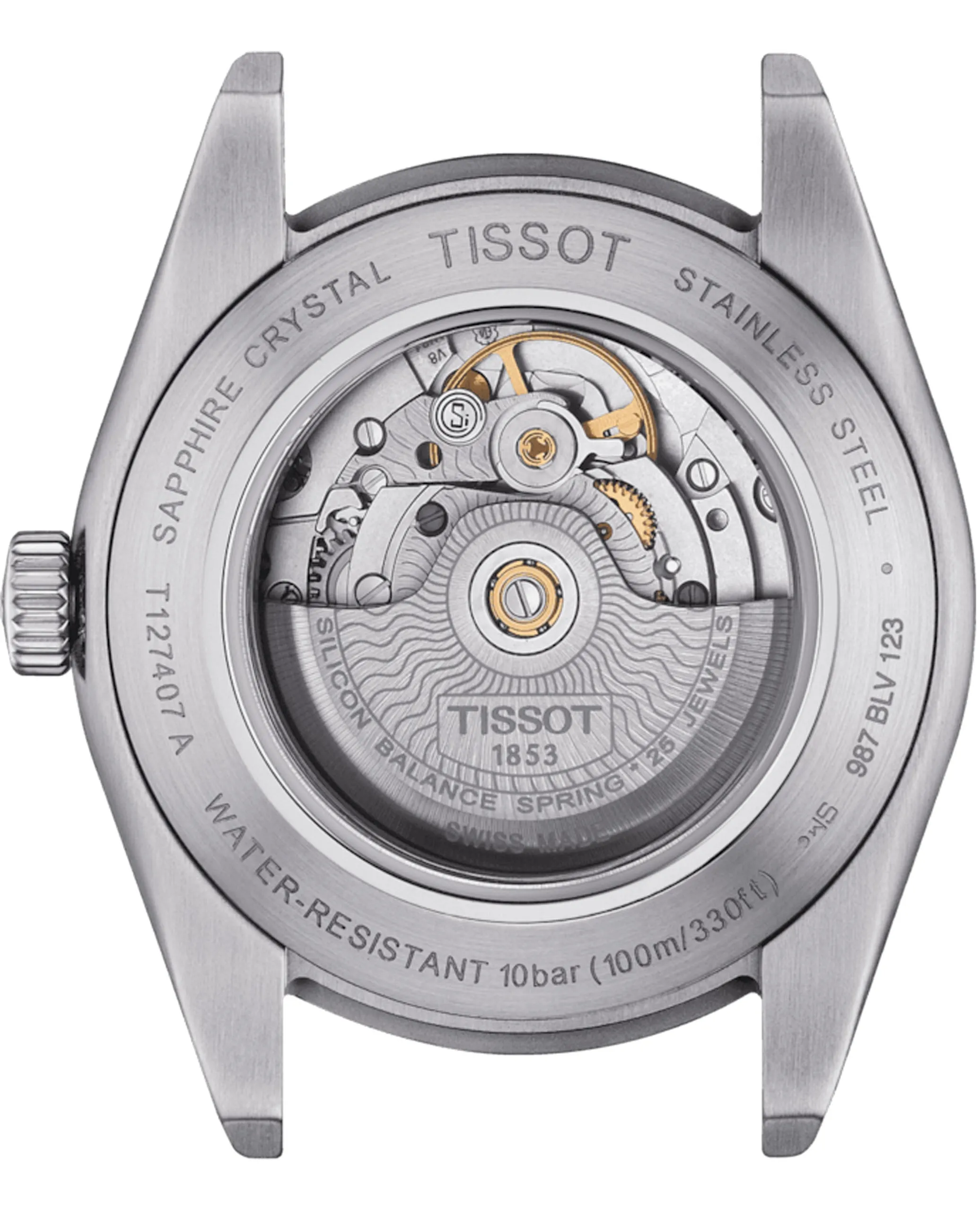 Tissot T127.407.11.041.00 Gentleman Powermatic 80 Silicium