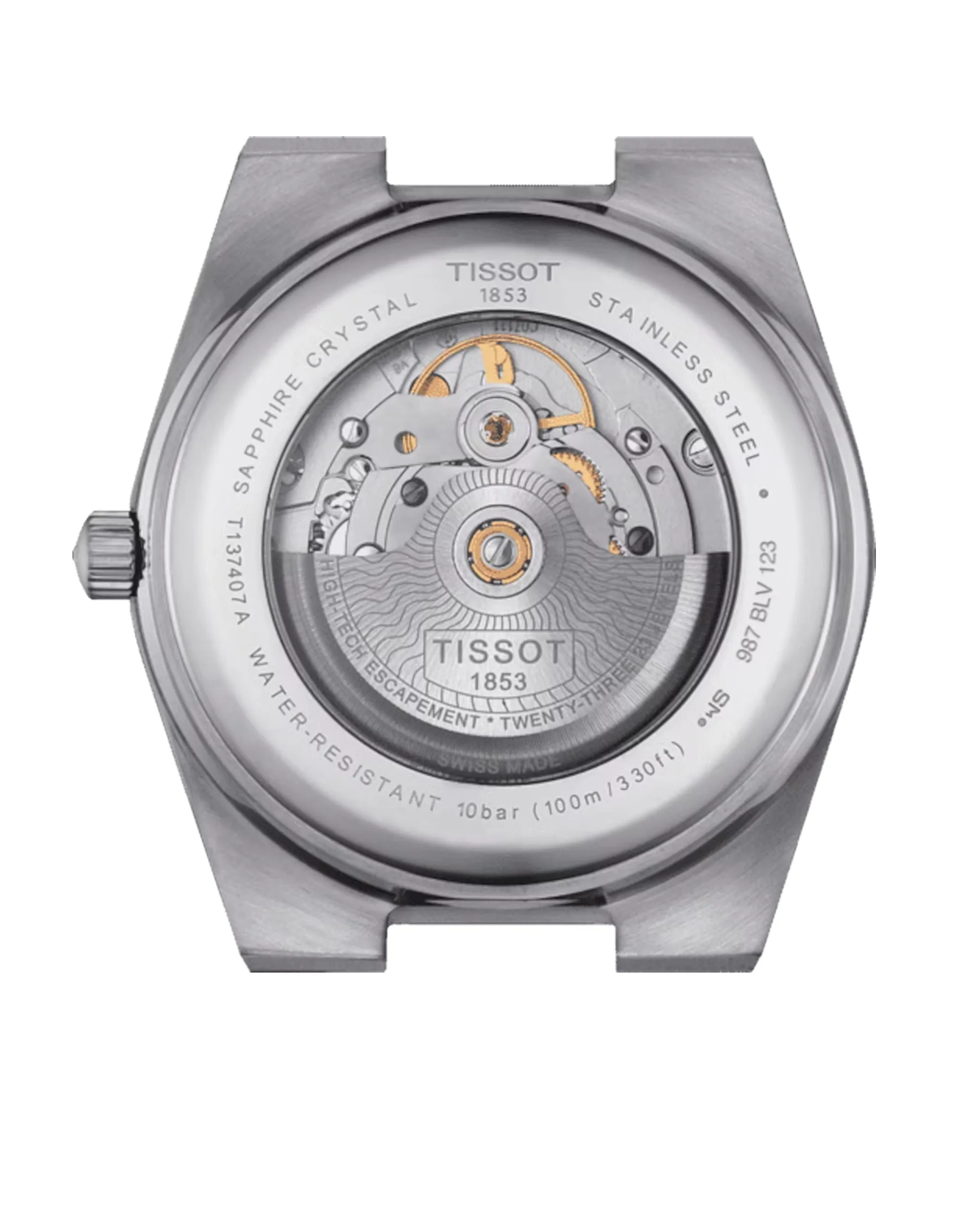 Tissot T137.407.11.351.00 PRX Powermatic 80 - Ice Blue