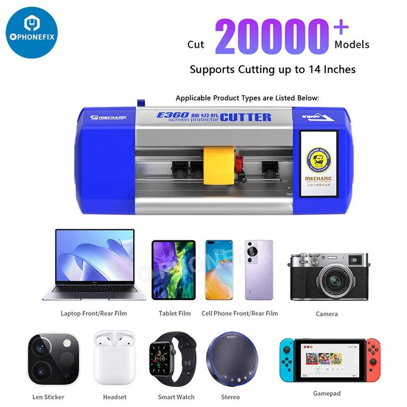 TL-168 Smart Screen Protector Cutting Machine Phone Protect Film Cutter