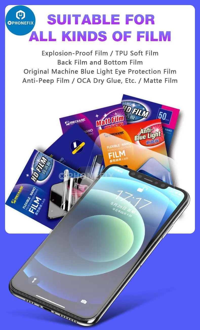 TL-168 Smart Screen Protector Cutting Machine Phone Protect Film Cutter