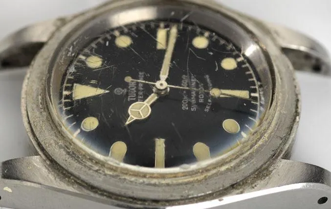 Tudor 7928 Submariner Gilt Chapter Ring