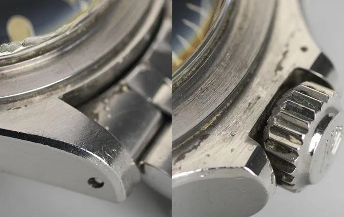 Tudor 7928 Submariner Gilt Chapter Ring
