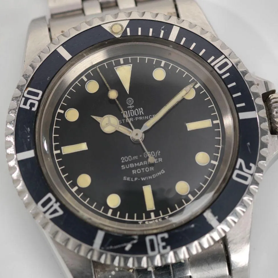 Tudor 7928 Submariner Gilt Chapter Ring