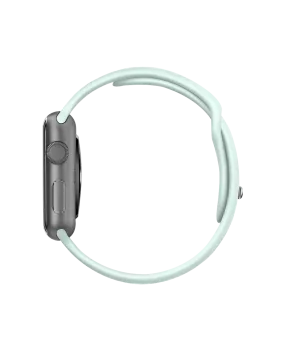 Turquoise Silicone Apple WatchBand