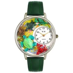 Turtles Watch in Silver (Large)