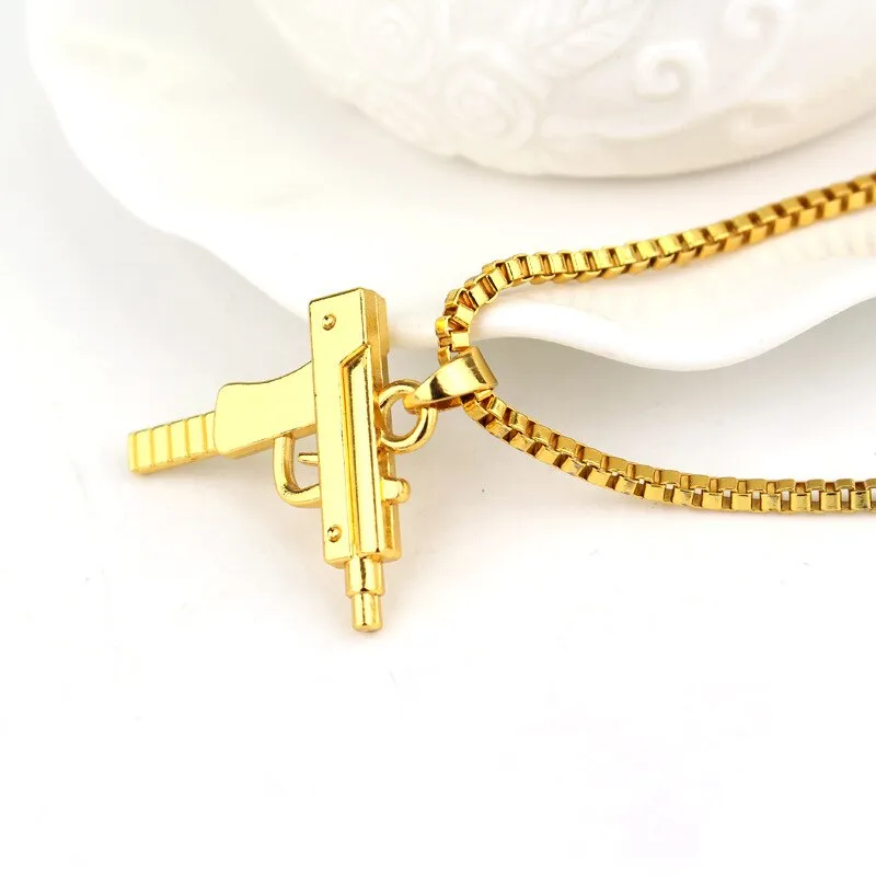 UZI CHARM NECKLACE