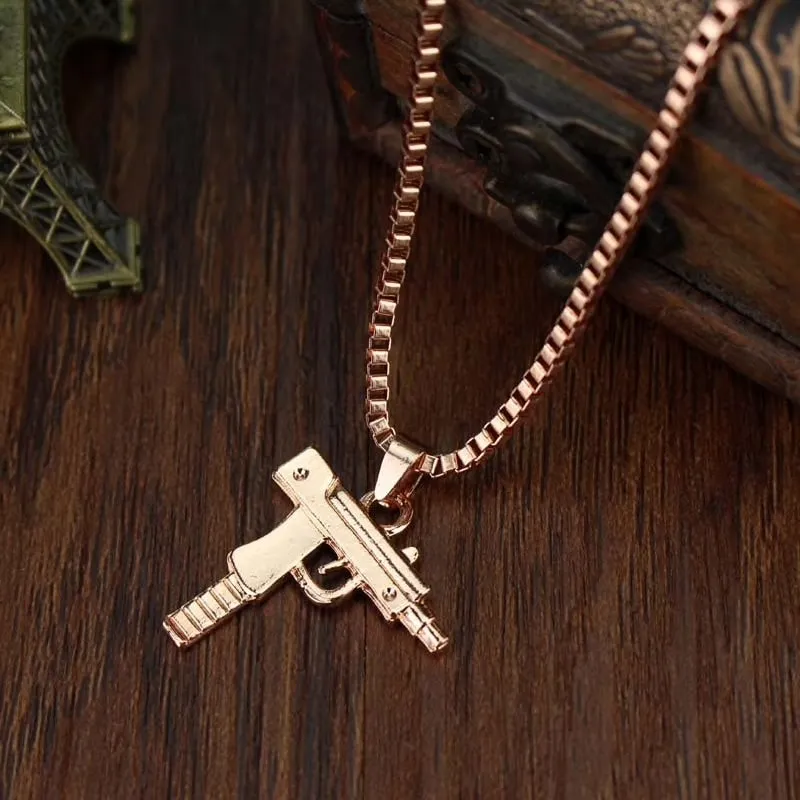 UZI CHARM NECKLACE