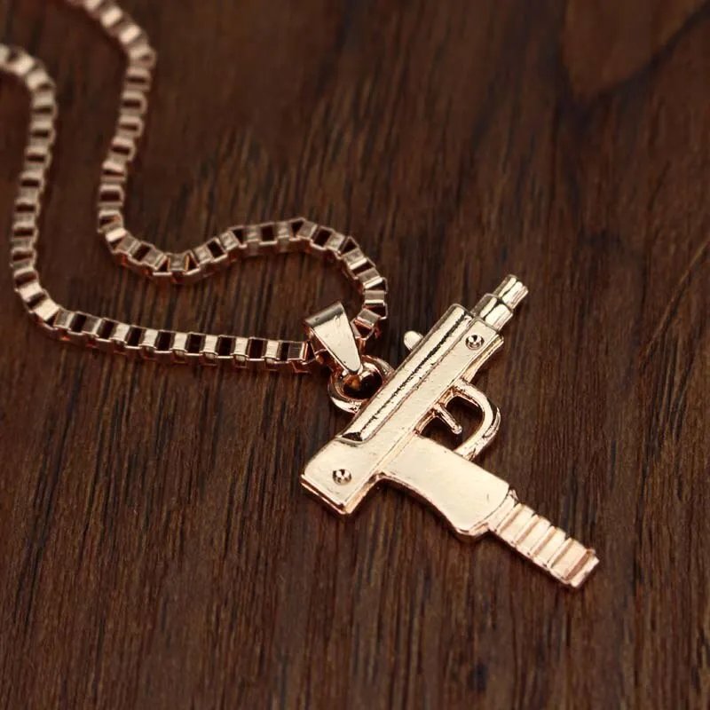 UZI CHARM NECKLACE
