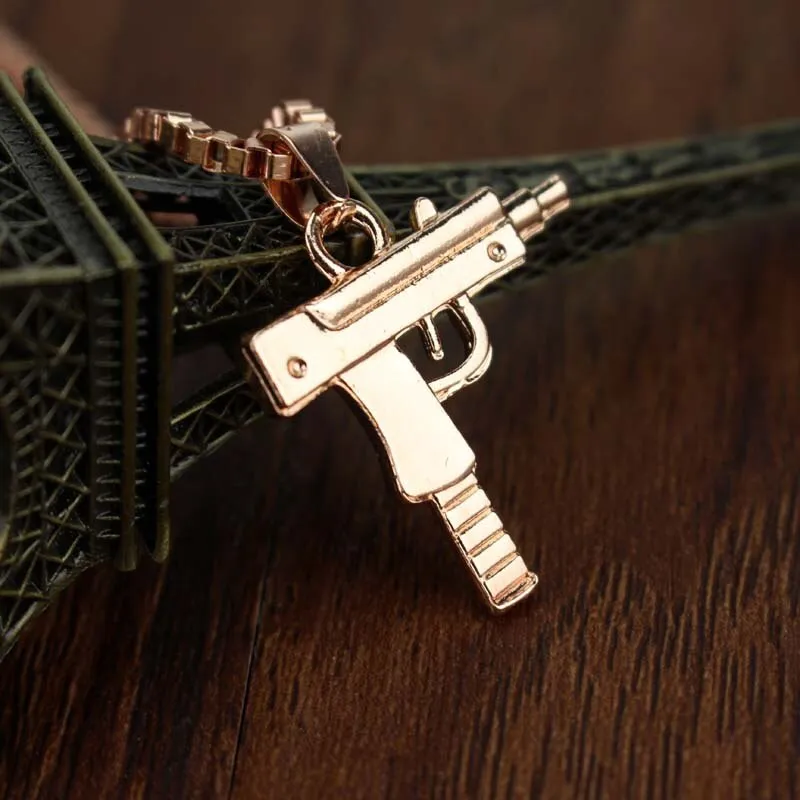 UZI CHARM NECKLACE