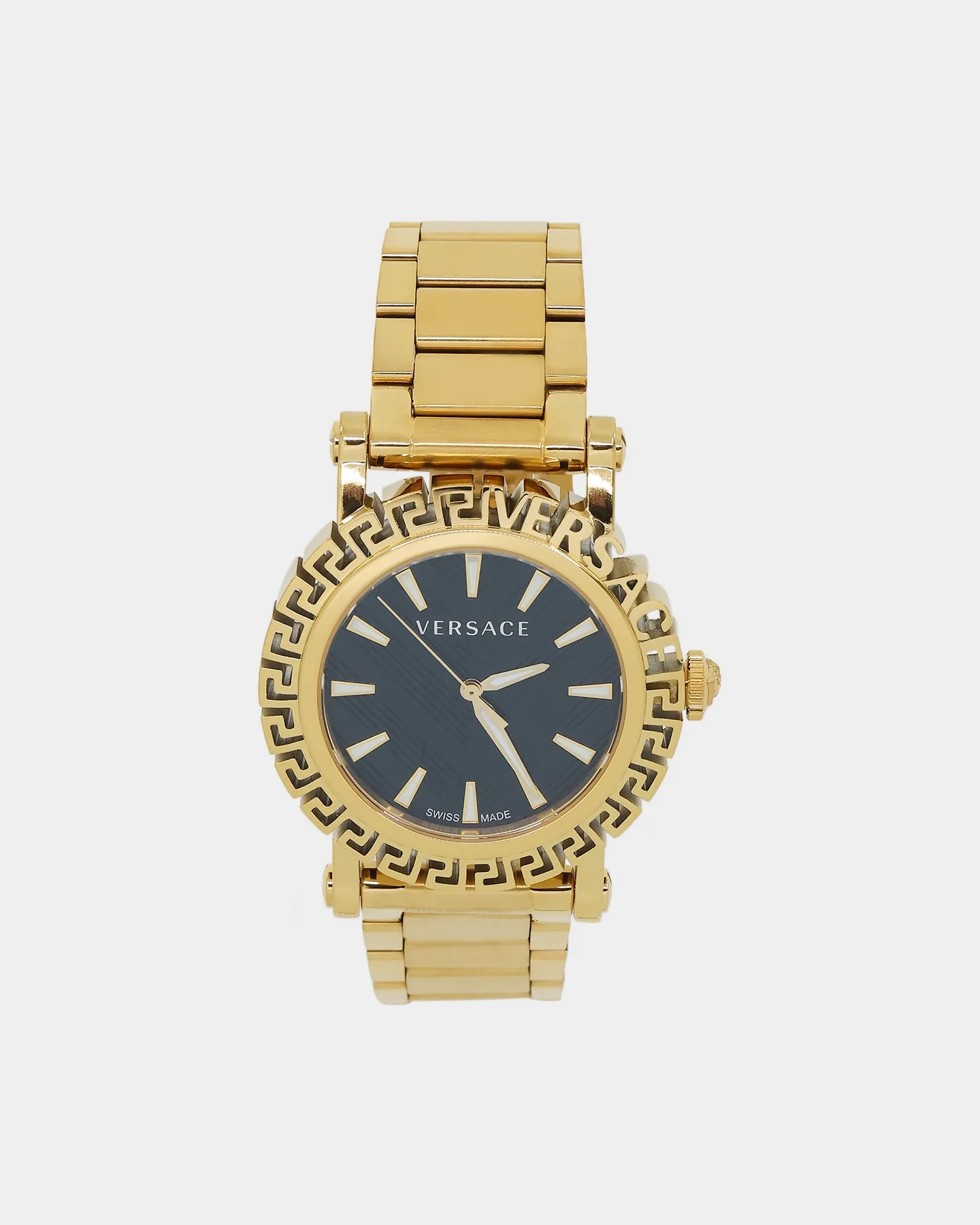 Versace Greca Glam Watch Gold/Black