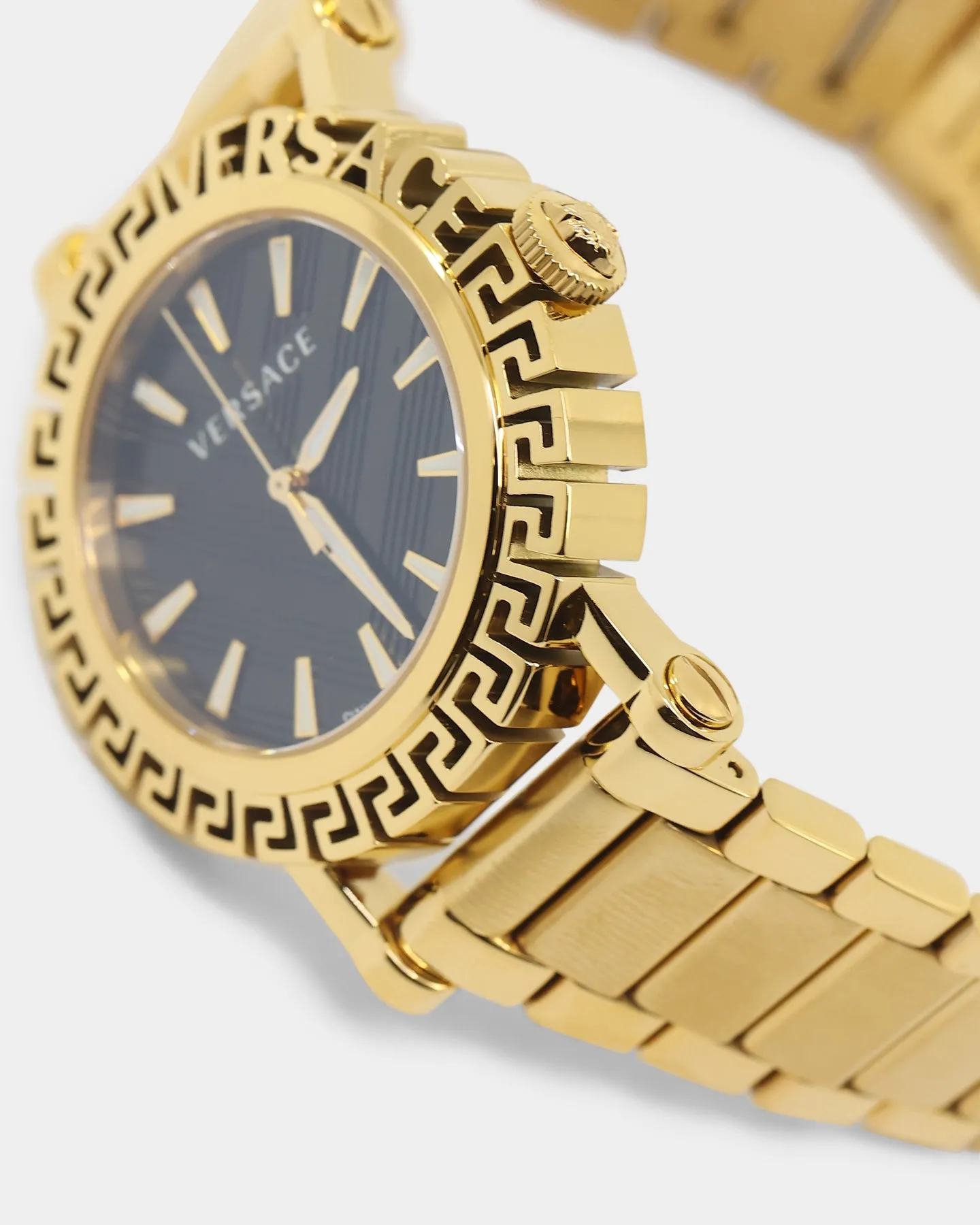 Versace Greca Glam Watch Gold/Black