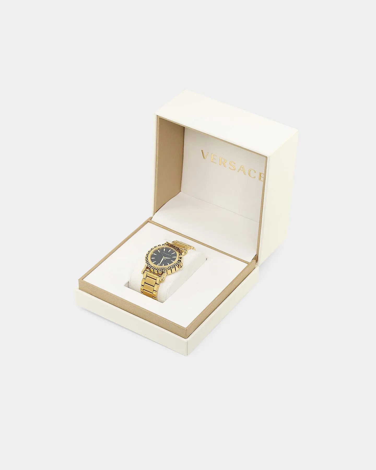 Versace Greca Glam Watch Gold/Black