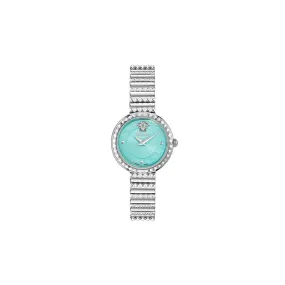 Versace Newness 28 mm Size Sky Blue Dial Women Analog Watch - VEDFA0224
