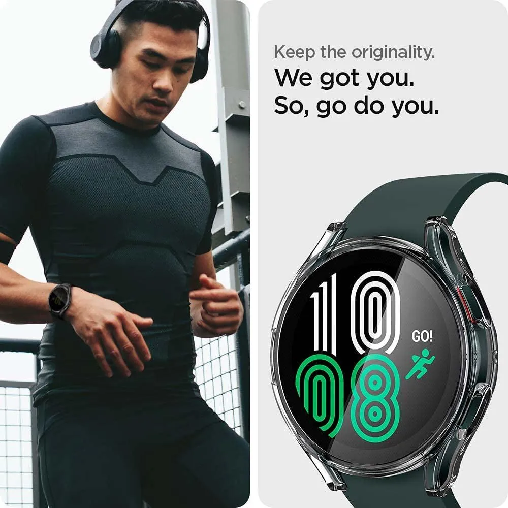 Watch Silicone Body Cover Samsung Galaxy Watch 4 46mm - Transparent