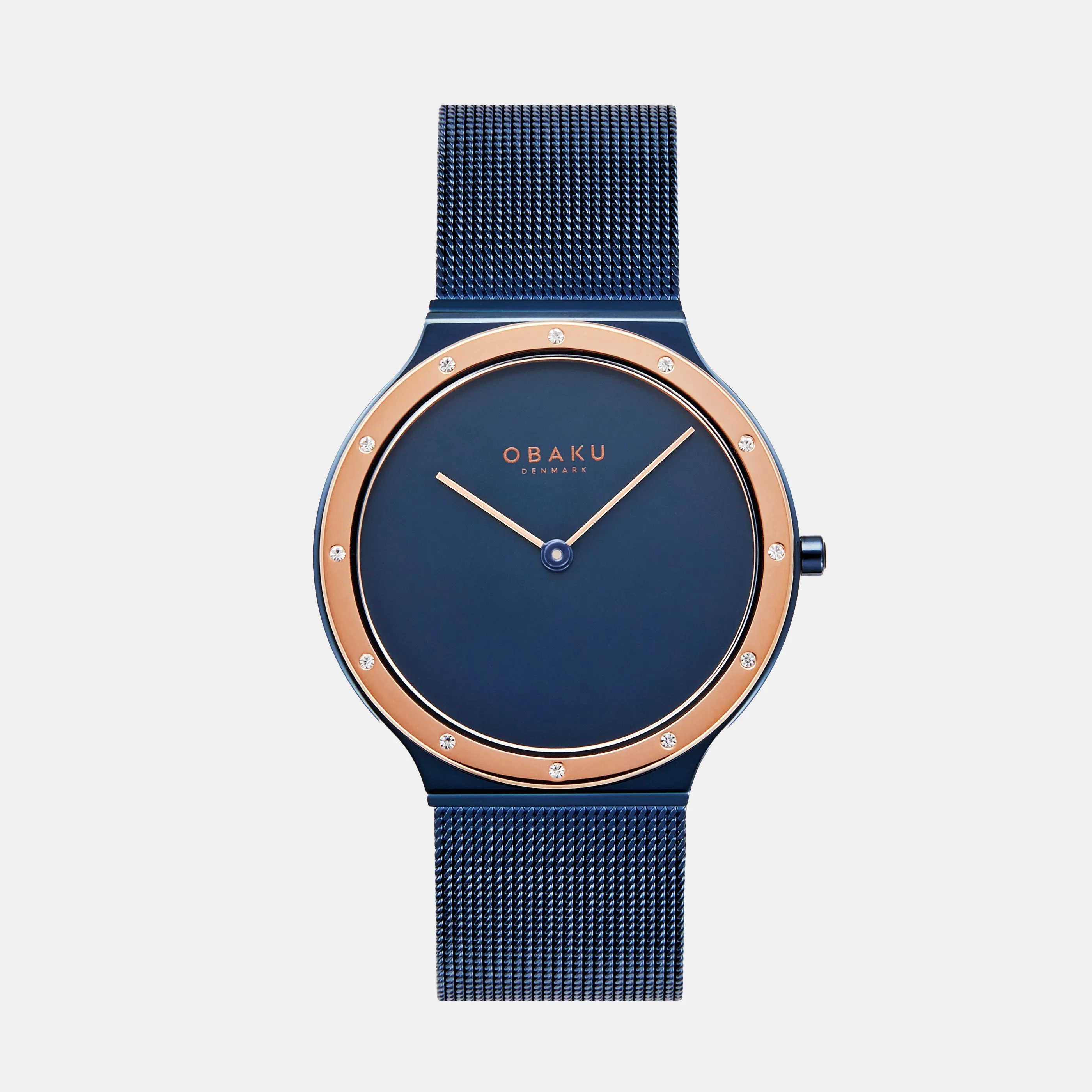 Women Quartz Analog Blue Stainless Steel Watch V285LESLML