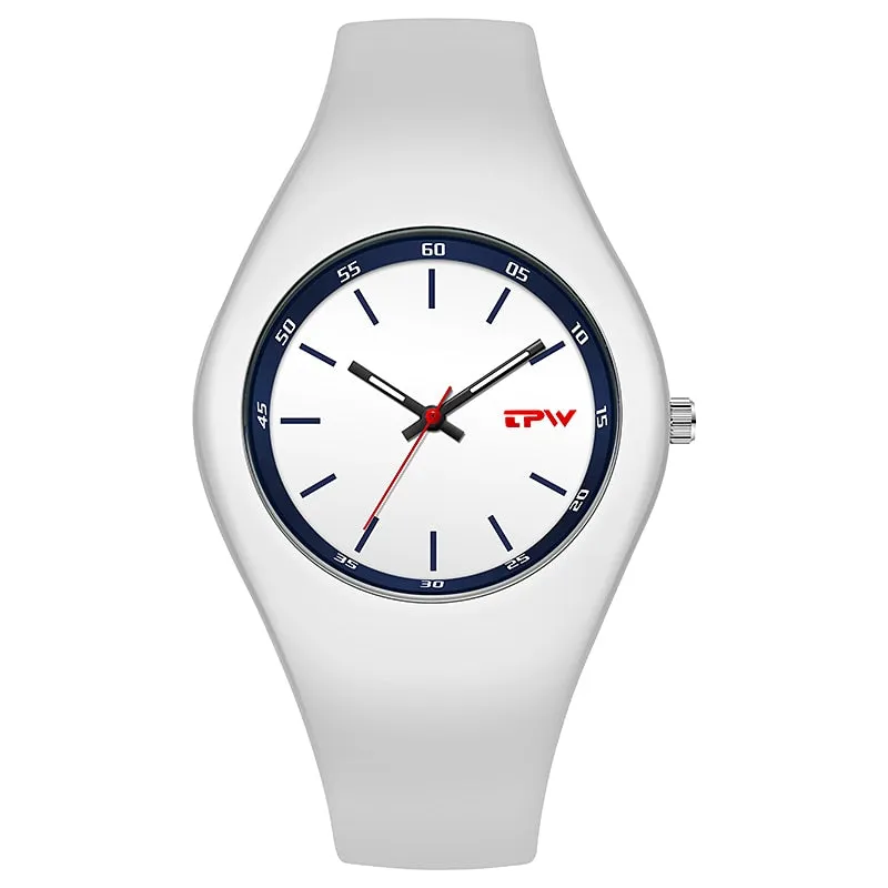 Women's 40mm Quartz Rubber Watch