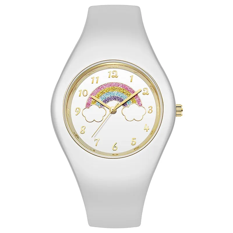 Women's 40mm Quartz Rubber Watch