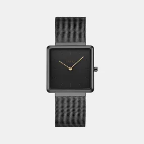 Women's Black Analog Stainless Steel Watch V236LXBBMB