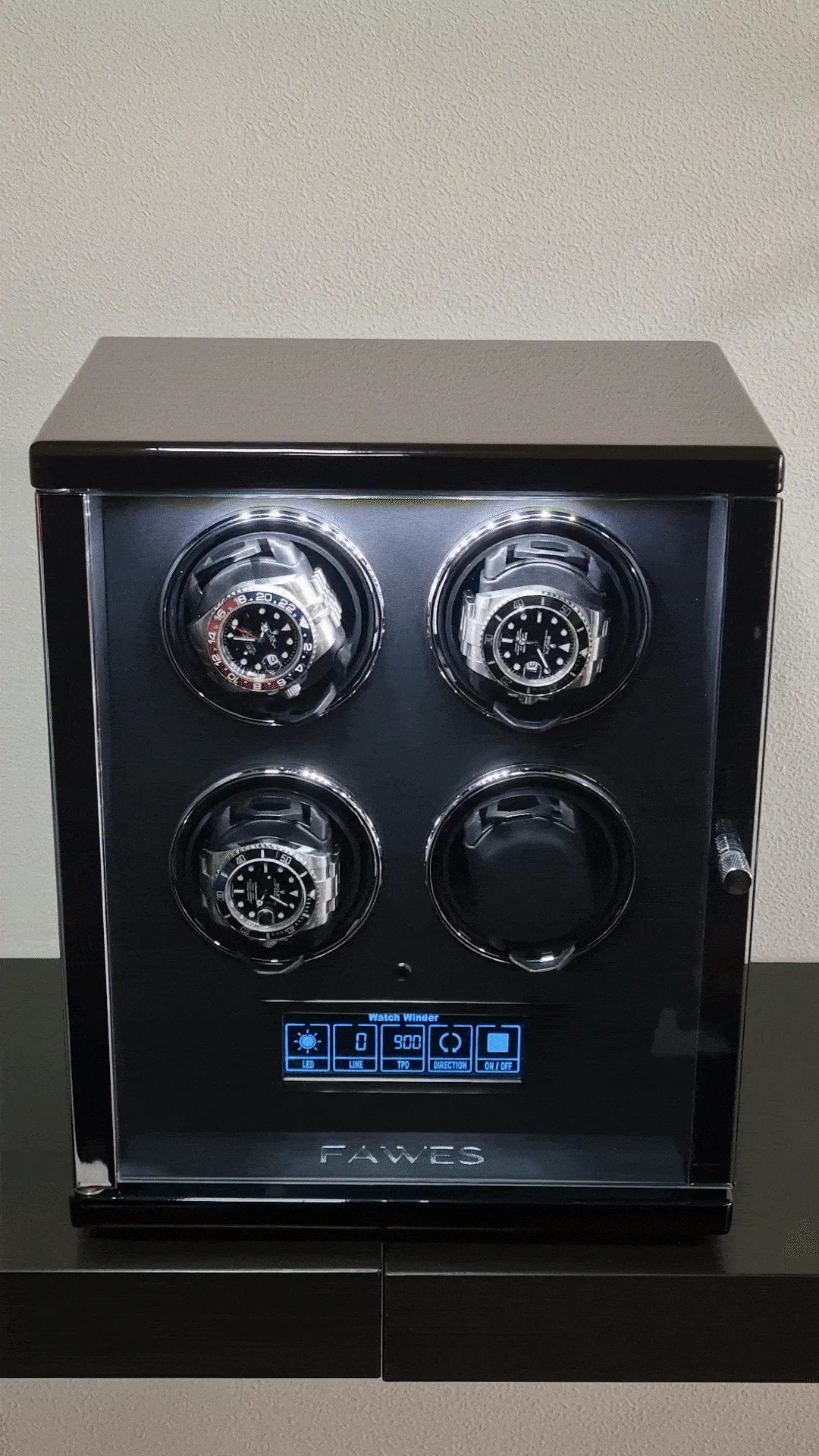 X32 Automatic Watch Winder with LCD Touch Screen - 4 Epitope