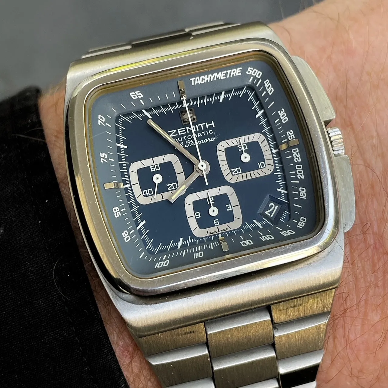 Zenith - El Primero TV Screen Big Blue